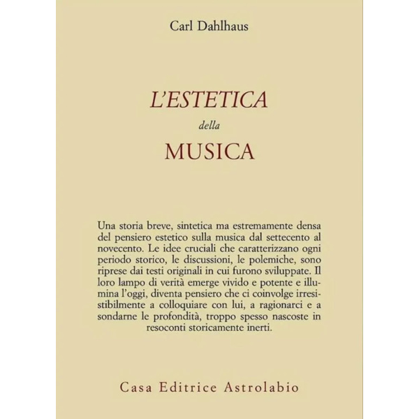DAHLHAUS - L'Estetica della Musica