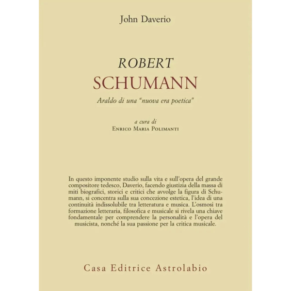 DAVERIO - Robert Schumann Araldo di una nuova era poetica