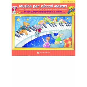 MUSICA PER PICCOLI MOZART - LIBRO DELLE LEZIONI VOL.1
