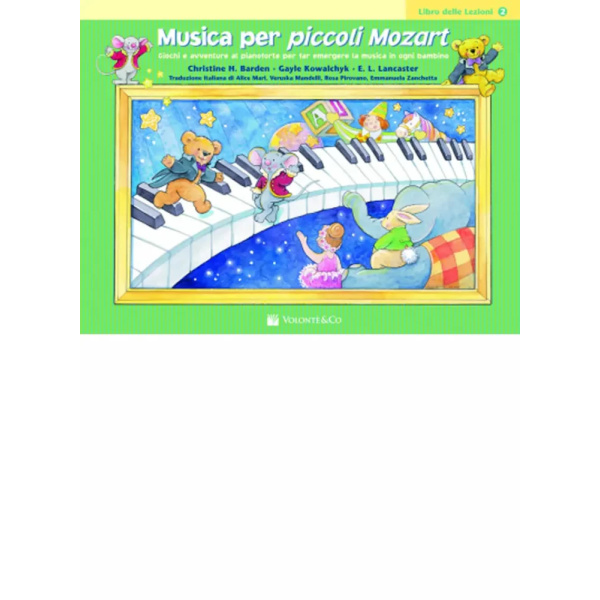 MUSICA PER PICCOLI MOZART - LIBRO DELLE LEZIONI VOL.2
