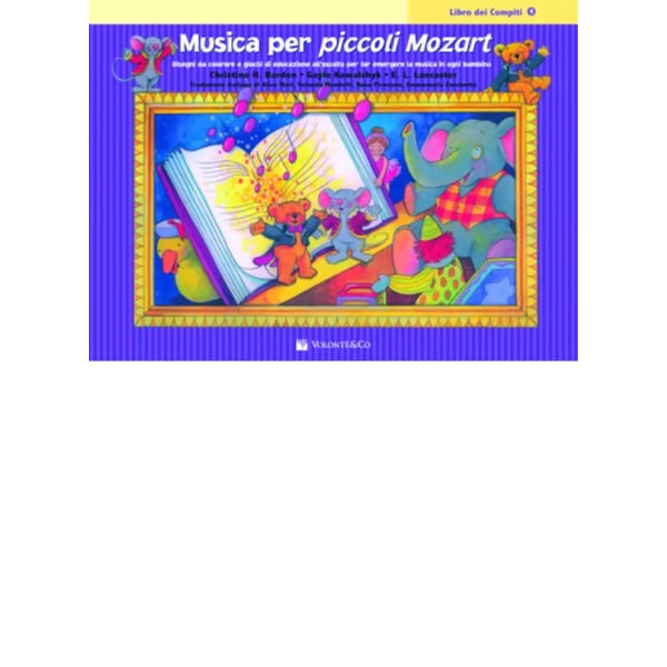 MUSICA PER PICCOLI MOZART - LIBRO DEI COMPITI VOL.4