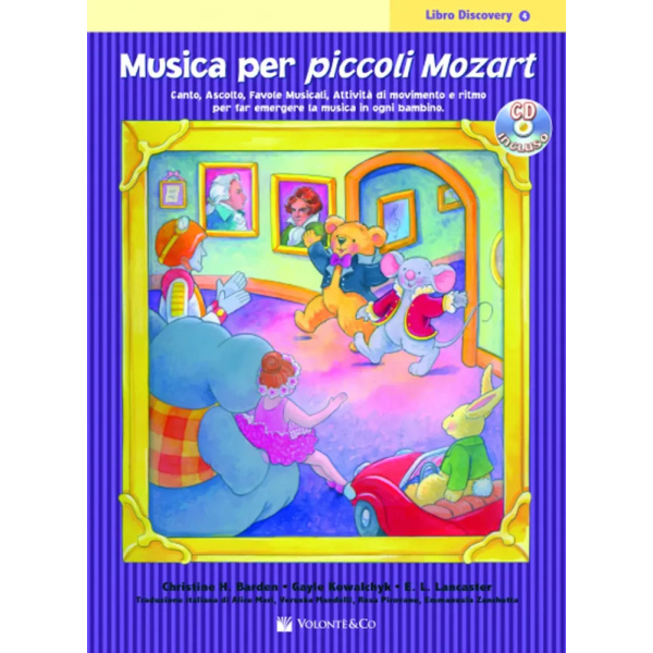 MUSICA PER PICCOLI MOZART - LIBRO DISCOVERY VOL.4