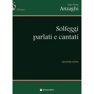 ANZAGHI - Solfeggi Parlati E Cantati Vol. 2