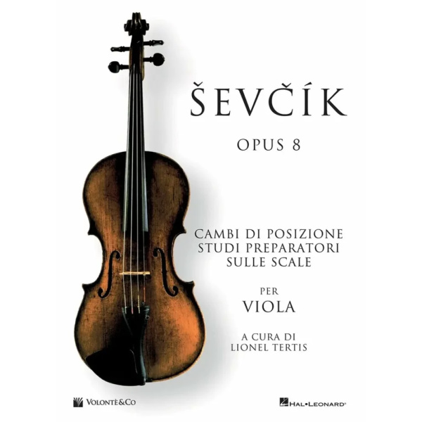 SEVCIK - Studi Per Viola - Opus 8 Cambi Di Posizione