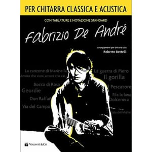 FABRIZIO DE ANDRÉ Per Chitarra Classica e Acustica