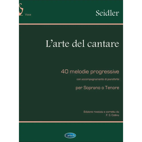 SEIDLER - L'Arte Del Cantare