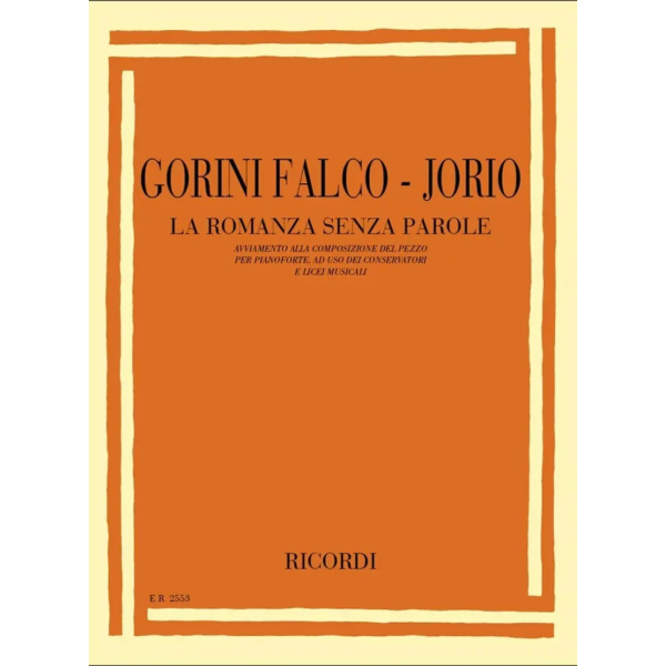 CORINI FALCO - JORIO - La Romanza Senza Parole