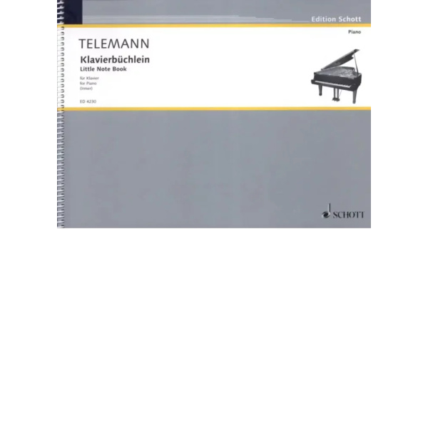 TELEMANN - Little Note Book for Piano