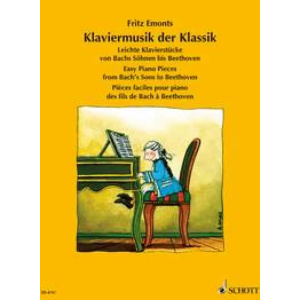 EMONTS - LEICHTE KLAVIERSTUCKE - EASY PIANO PIECES from Bach's Sons to Beethoven