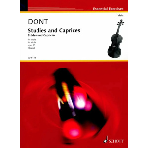 DONT - Etudes & Capricen Opus 35 Vla.