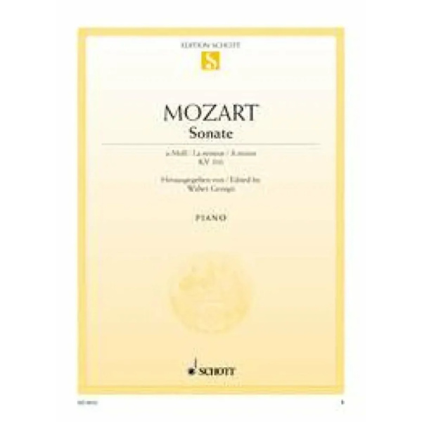 MOZART - Sonate a-Moll KV 310