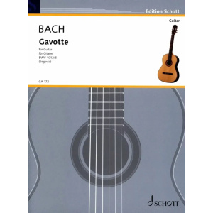 BACH - Gavotte BWV 1012/5