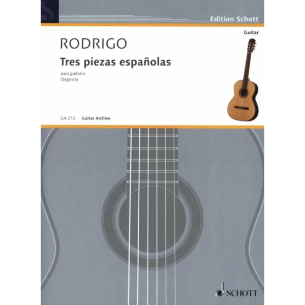 RODRIGO - 3 Piezas Espanolas