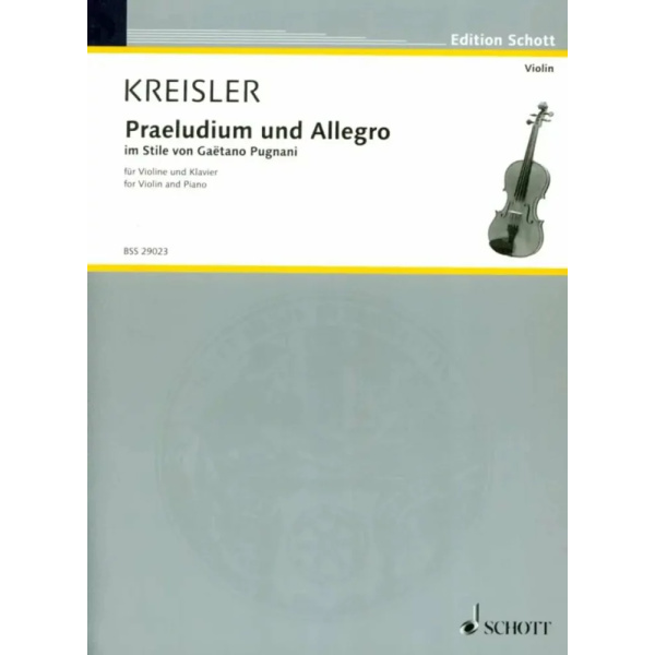 KREISLER - Praeludium and Allegro