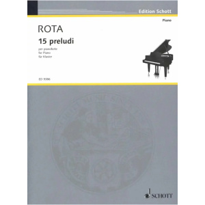 ROTA - 15 Preludi Per Pianoforte