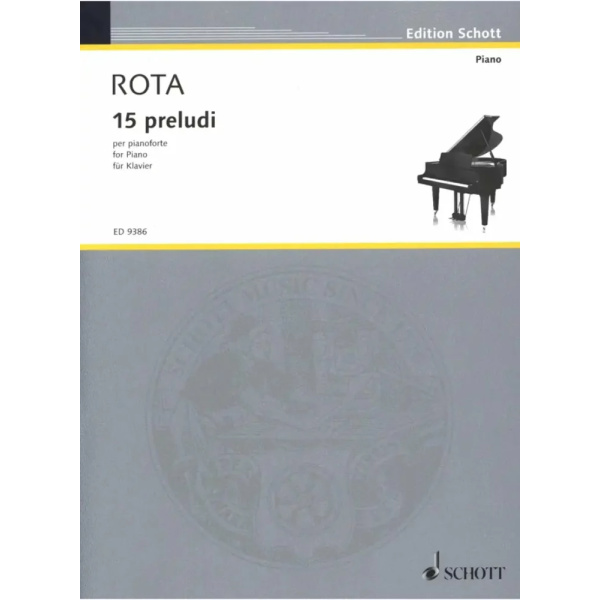 ROTA - 15 Preludi Per Pianoforte