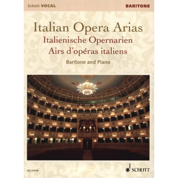 ITALIAN OPERA ARIAS - Baritono