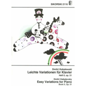KABALEWSKI - Leichte Variationen Op. 51 Vol 2
