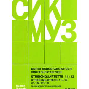 SCHOSTAKOWITSCH - String Quartets 11 - 12