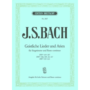 BACH - Geistliche Lieder und Arien