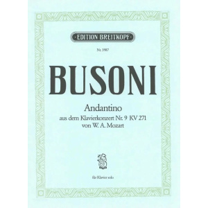 BUSONI - Andantino from the Piano Concerto No. 9