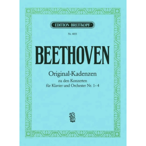 BEETHOVEN - 8 Kadenzen zu Konz.Nr.1