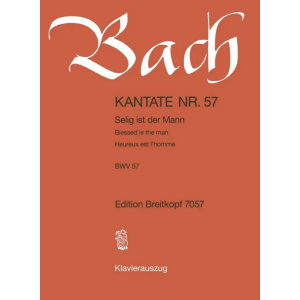 BACH - Kantate BWV 057 Selig ist der Mann