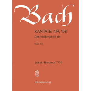 BACH - Kantate BWV 158 Der Friede Sei Mit Dir