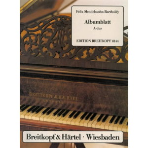 MENDELSSOHN - Albumblatt A-Dur
