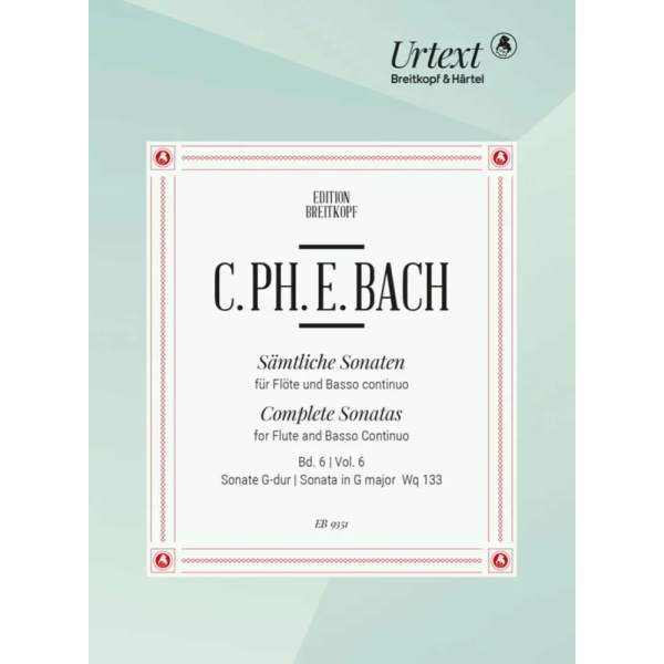 C. PH. E. BACH - Sämtliche Sonaten