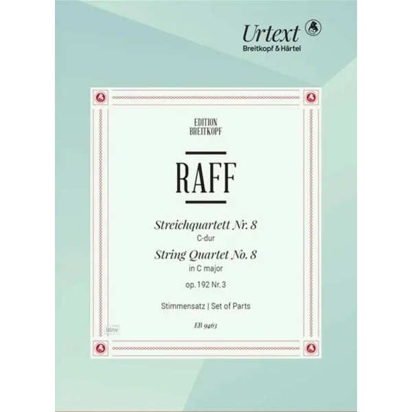 RAFF - String Quartet No. 8 in C major Op. 192/3