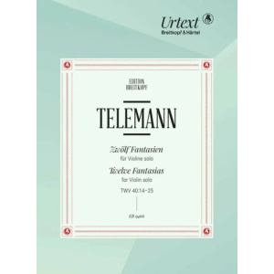 TELEMANN - Twelve Fantasies for Violin Solo