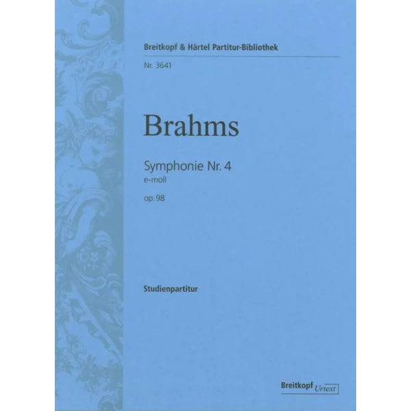 BRAHMS - Symphonie Nr. 4 e-moll op. 98