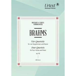 BRAHMS - 4 Quartets Op. 92