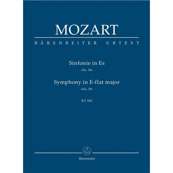 MOZART - Symphony in E-flat major n.39 (Partitura)