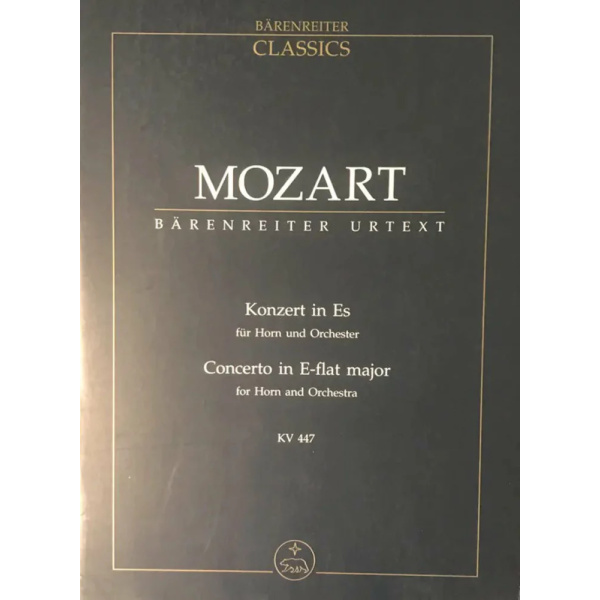MOZART - Concerto for Horn and Orchestra no. 3 in E-flat major K. 447