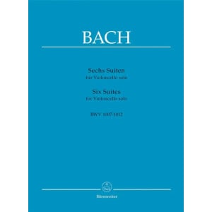 BACH - Six Suites For Cello Solo BWV 1007-1012