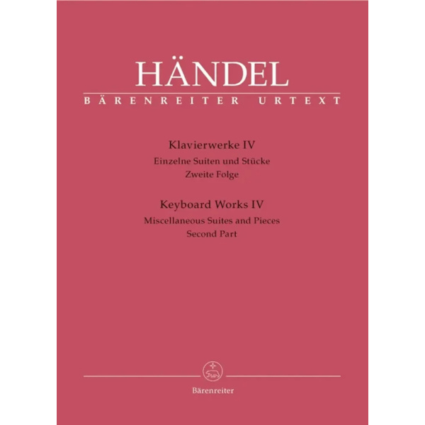 HANDEL - Keyboard Works IV