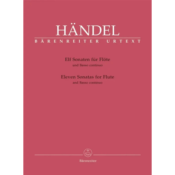HANDEL - Eleven Sonatas For Flute And Basso Continuo