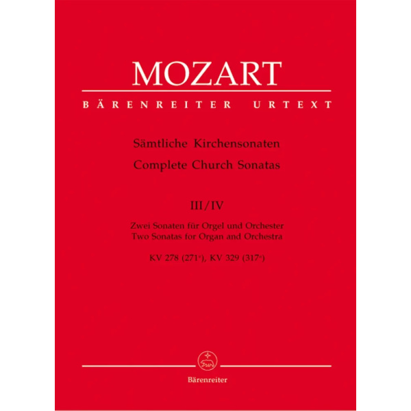 MOZART - Samtliche Kirchensonaten