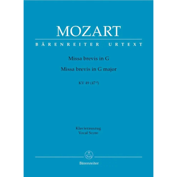 MOZART - Missa Brevis In G Major K.49
