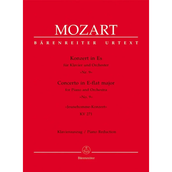 MOZART - Concerto for Piano and Orchestra no. 9 in E-flat major K. 271 "Jeunehomme"