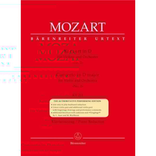 MOZART - Violin Concerto No.2 in D major K.211