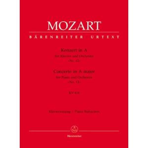 MOZART - Concerto for Piano and Orchestra no. 12 in A major K. 414