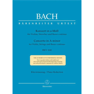 BACH - Violin Concerto In A Minor BWV 1041