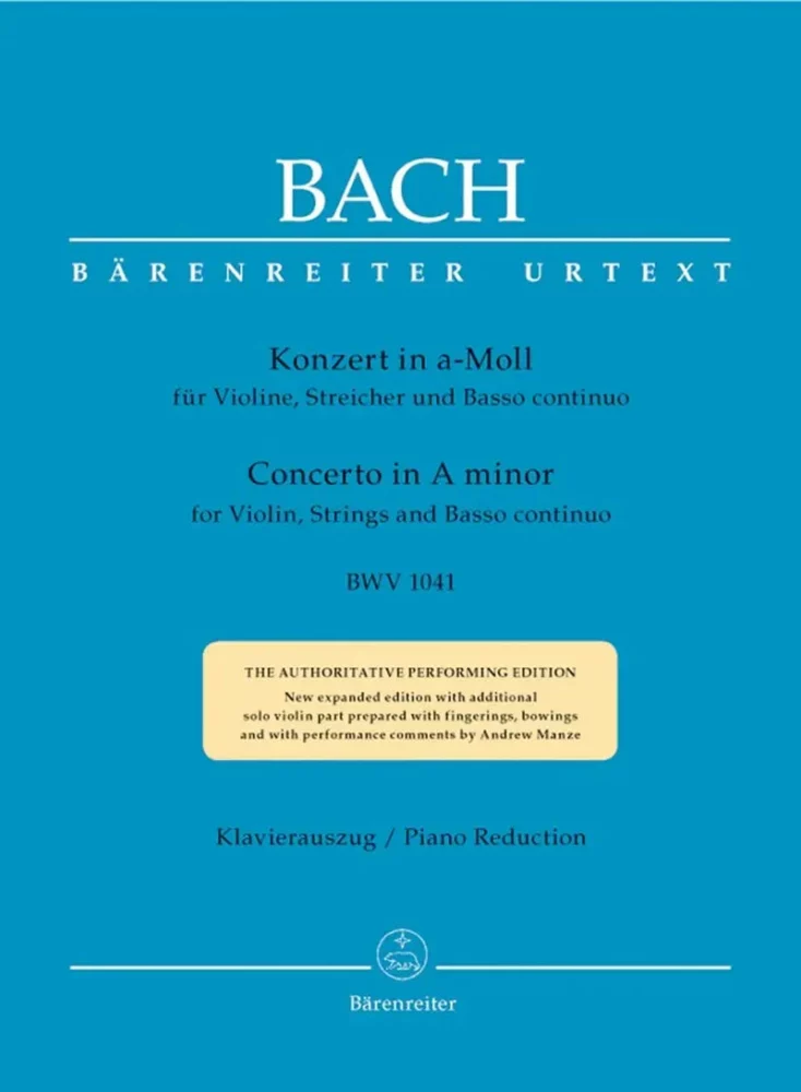 BACH - Violin Concerto In A Minor BWV 1041