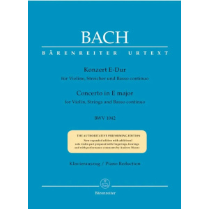 BACH - Violin Concerto In E BWV 1042