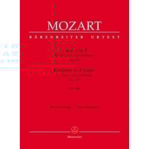 MOZART - Concert 19 F KV459