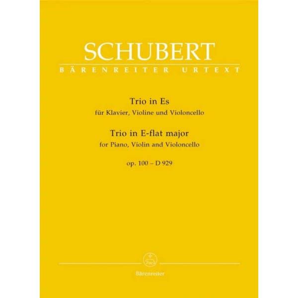SCHUBERT - Trio in E-flat major op.100 - D 929