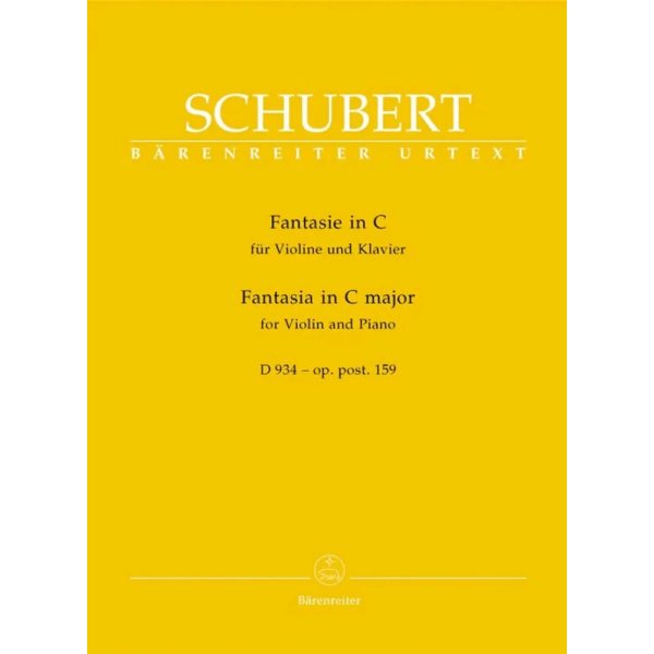 SCHUBERT - Fantasia In C Major